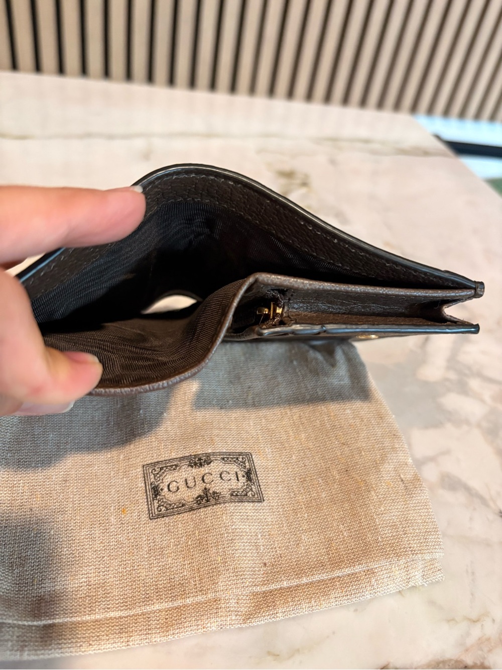 Gucci Ophidia GG Leather Wallet - Picture 8 of 9